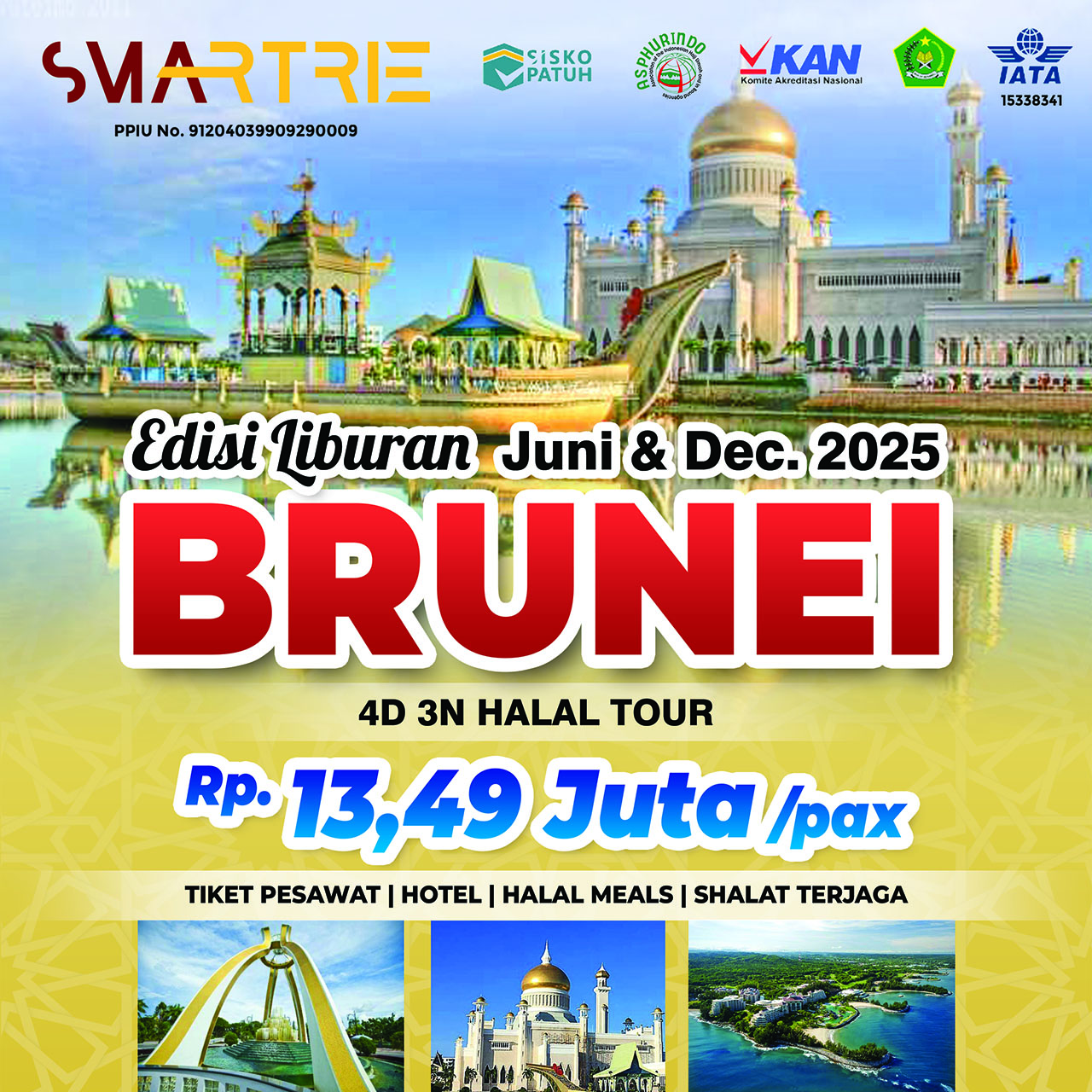 Edisi Liburan Juni - Dec 2025 Brunai